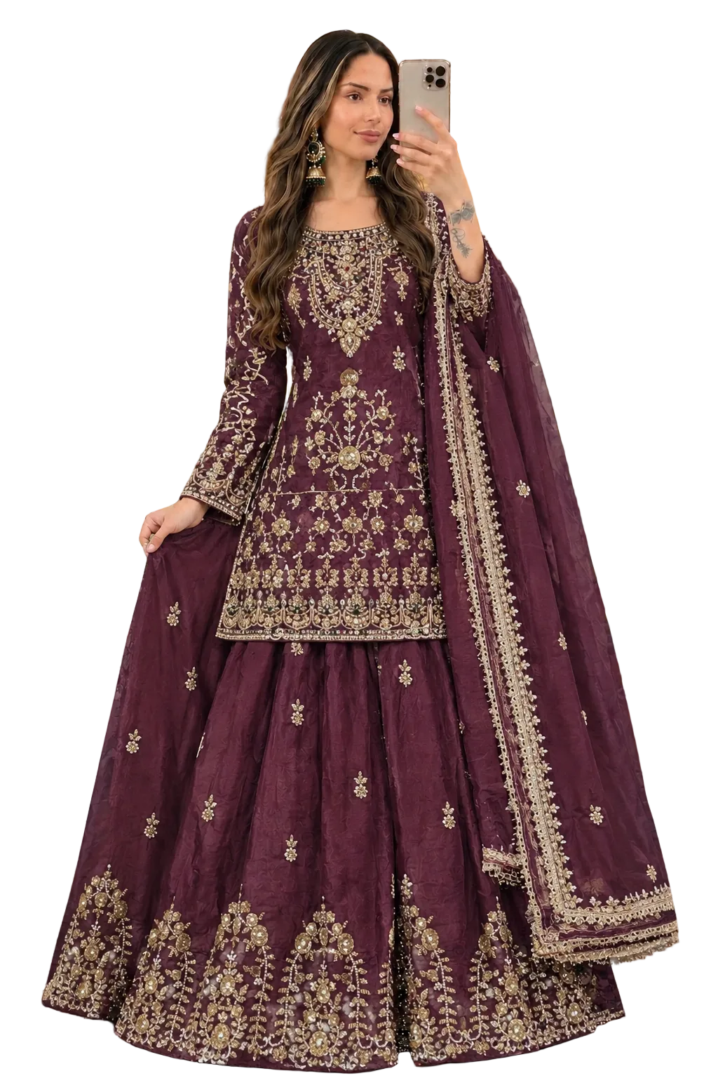 Heavy Sharara Glam