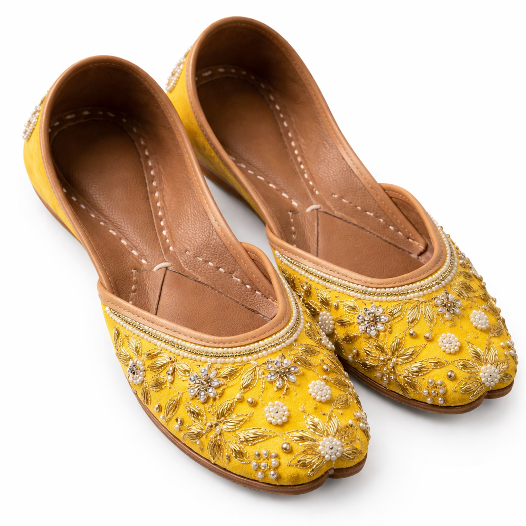 Royal Saffron Jutti