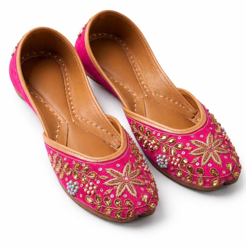 Imperial Pink Jutti