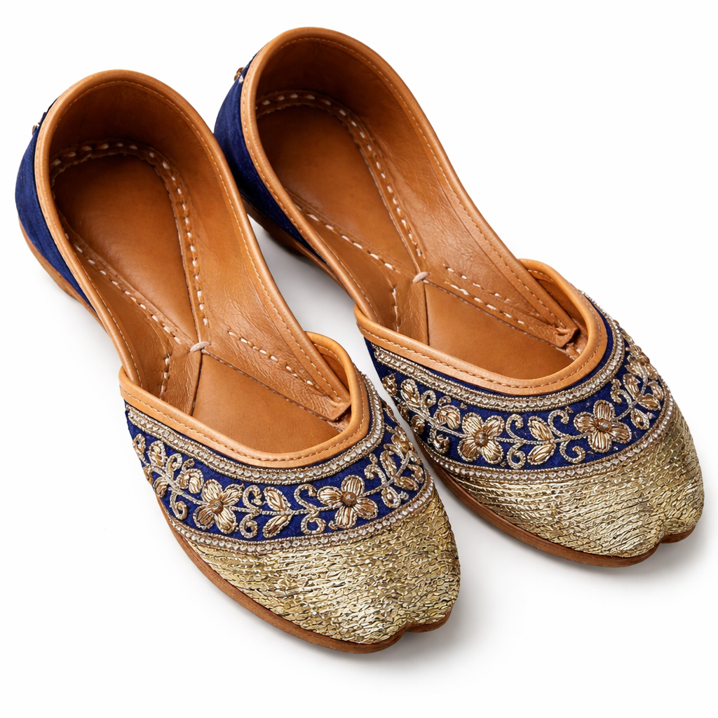 Midnight Golden Jutti