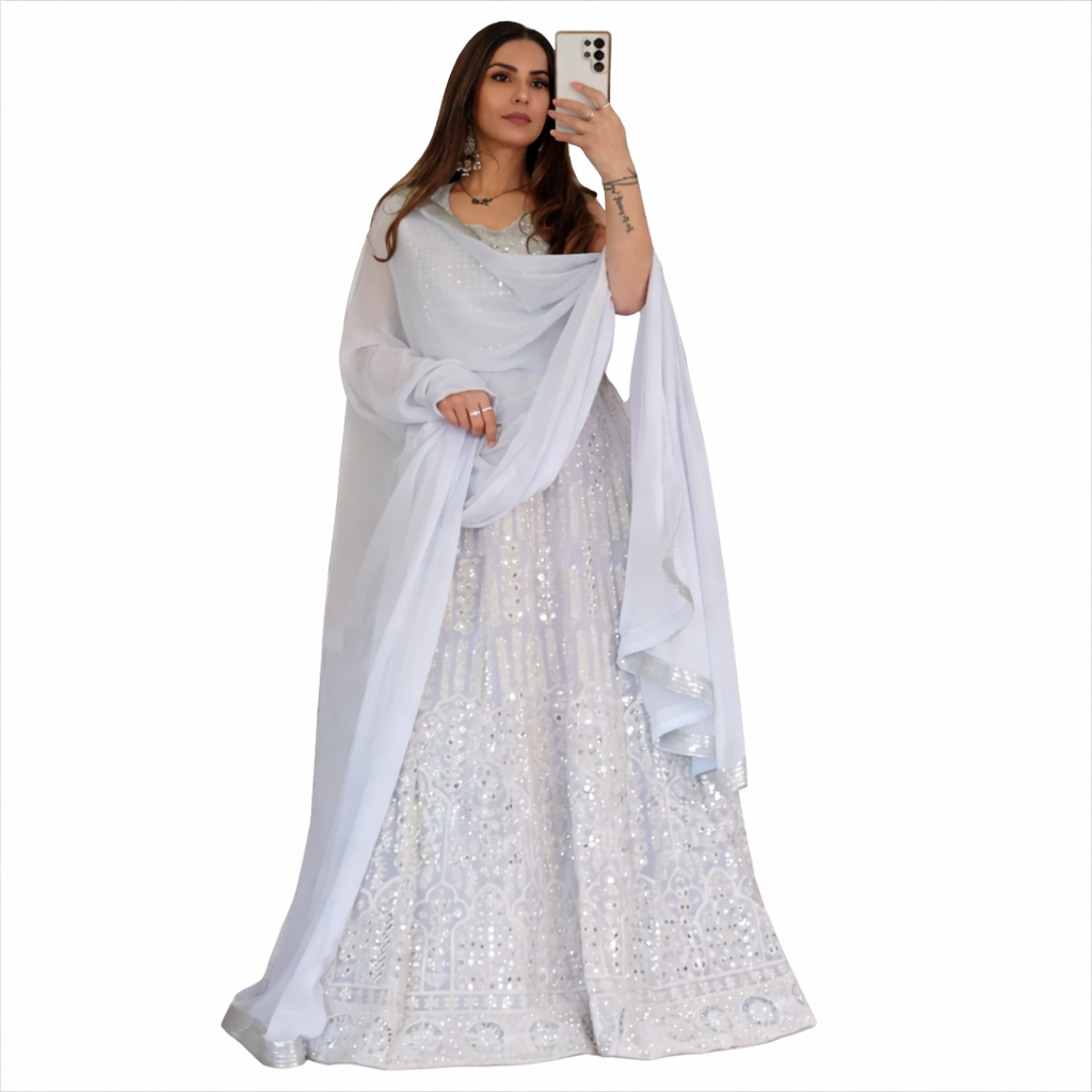 Mirror Lehenga