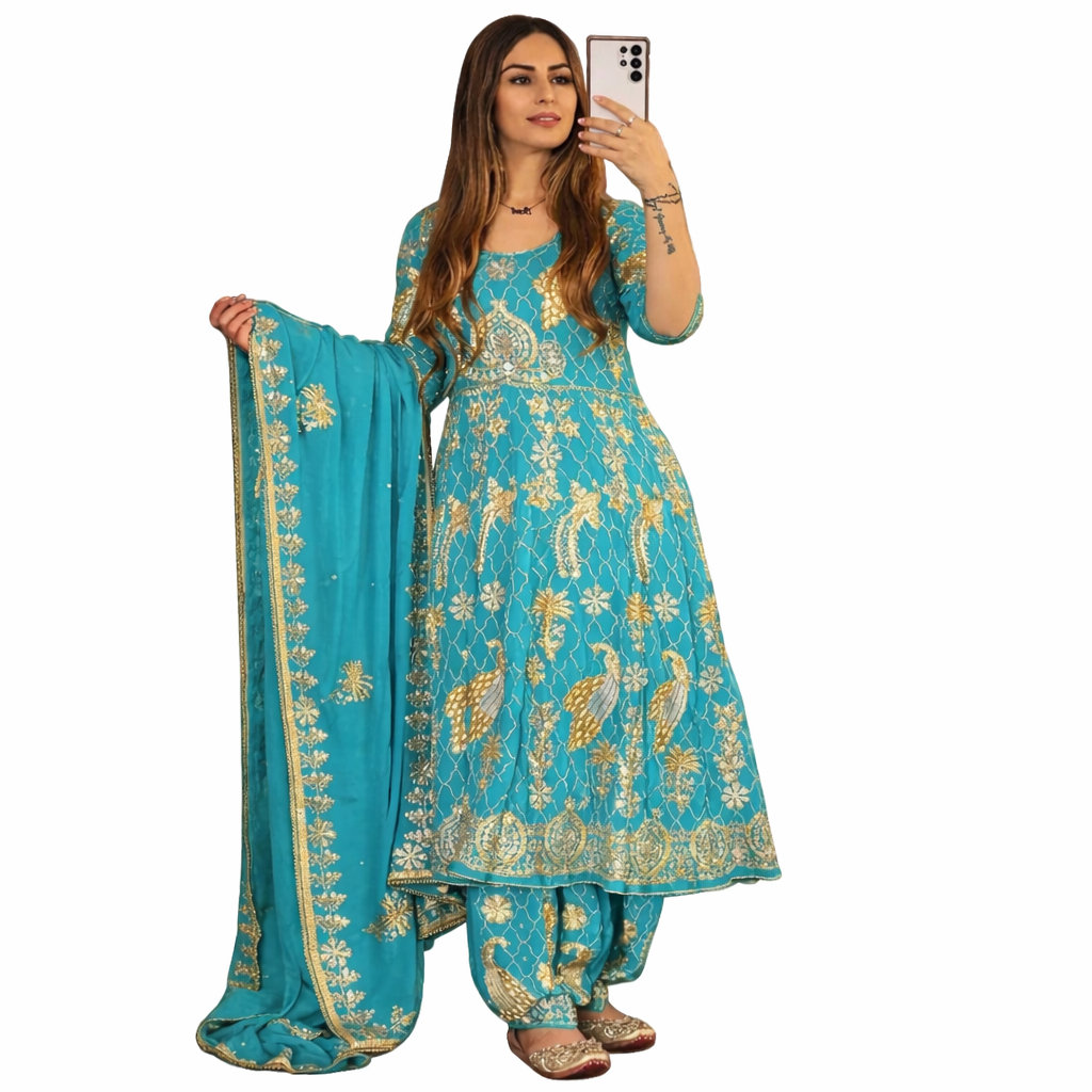 Morni Frock Salwar Suit