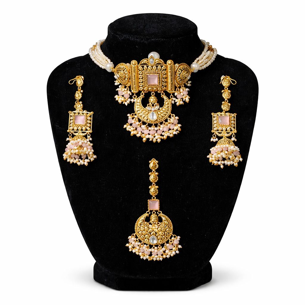 Antique Gold Matte Set