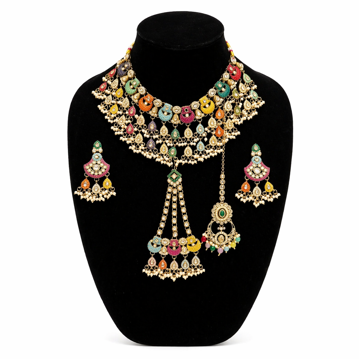 Multi Coloured Zarkan Set