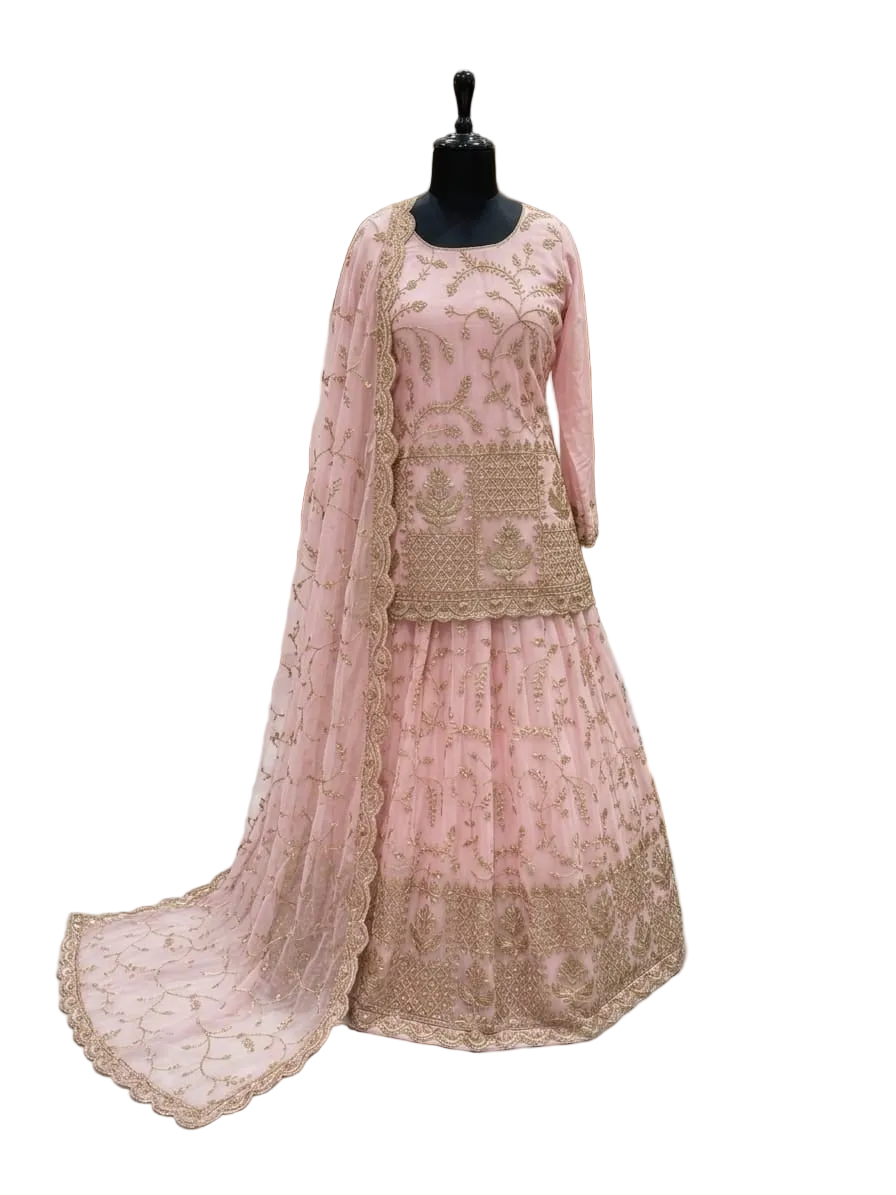 Heavily Embroidered Lehenga