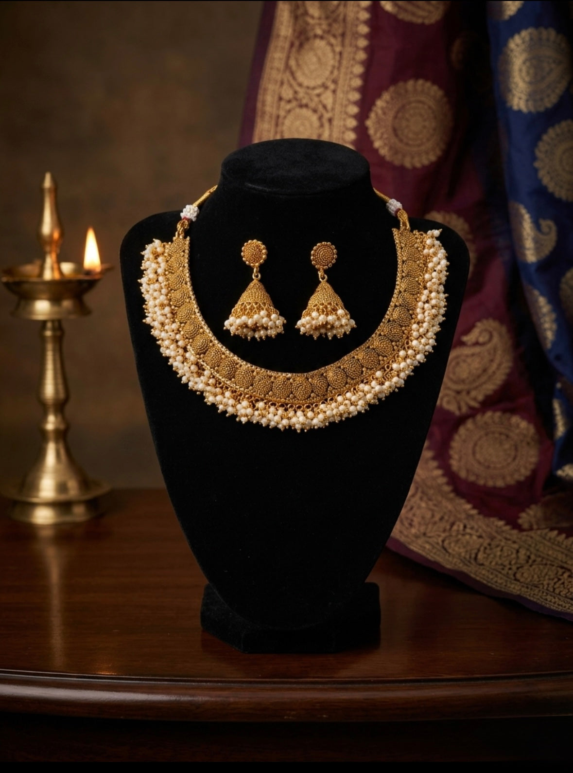 Elegant Gold Plated Style Necklace