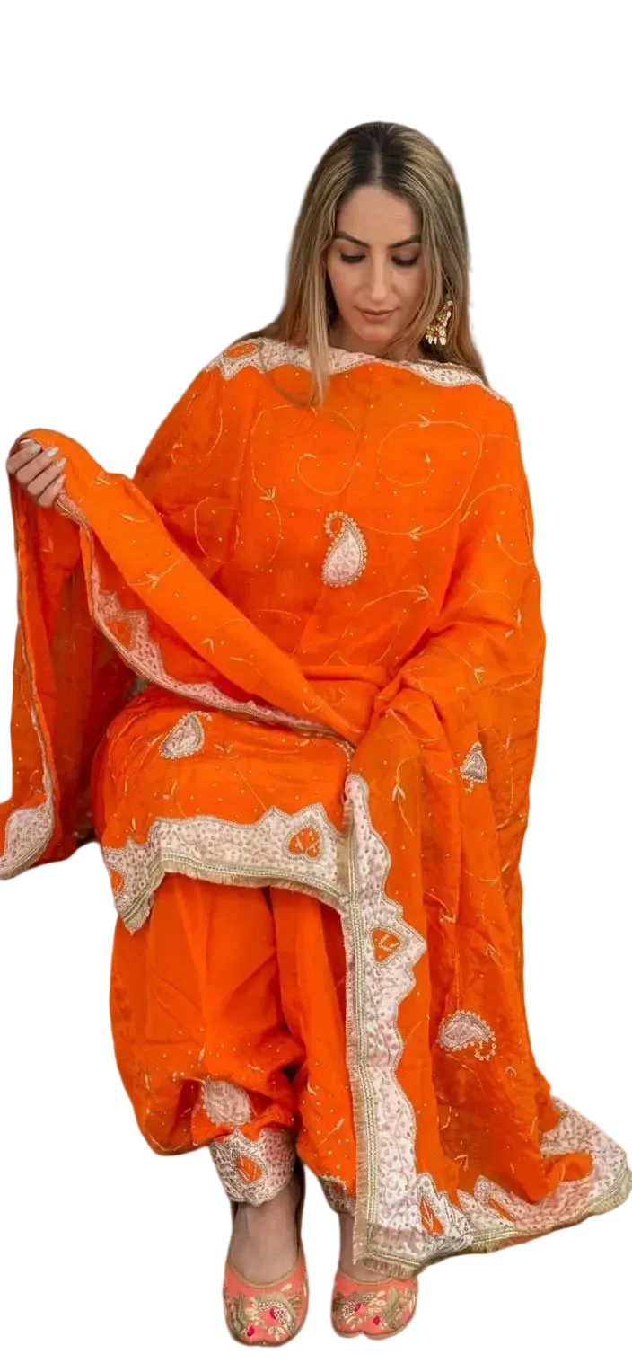 Heavy Jaal Varkha Vaadi Suit