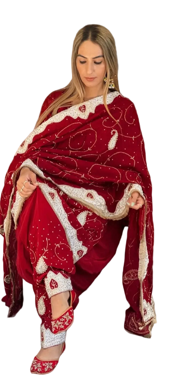 Heavy Jaal Varkha Vaadi Suit
