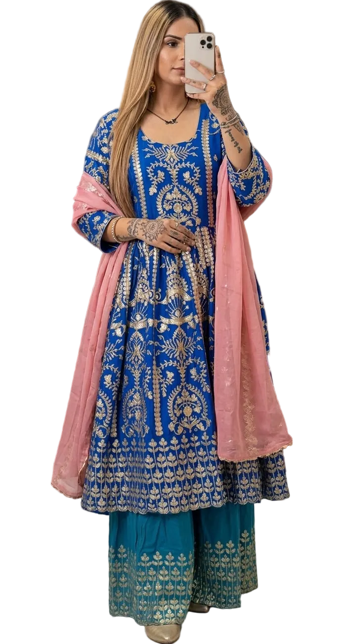 Peacock Frock Suit