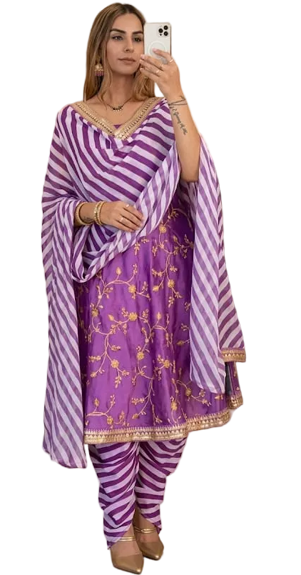 Frock With Tulip Style
