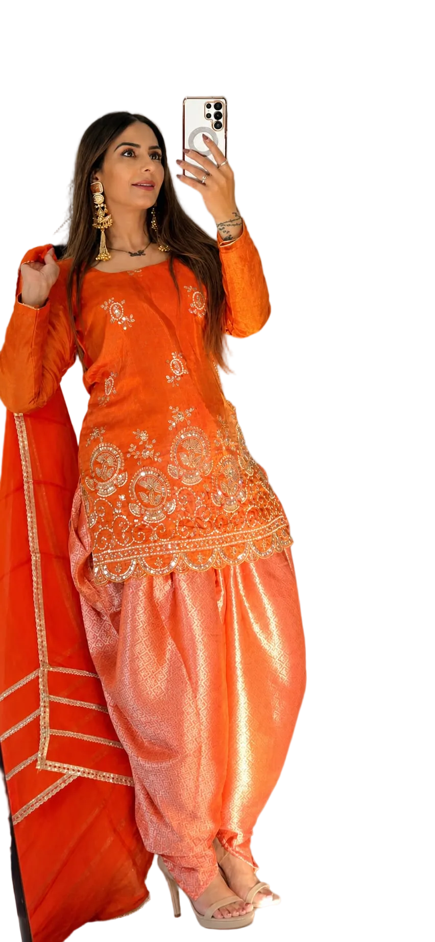 Dhoti Salwar Suit