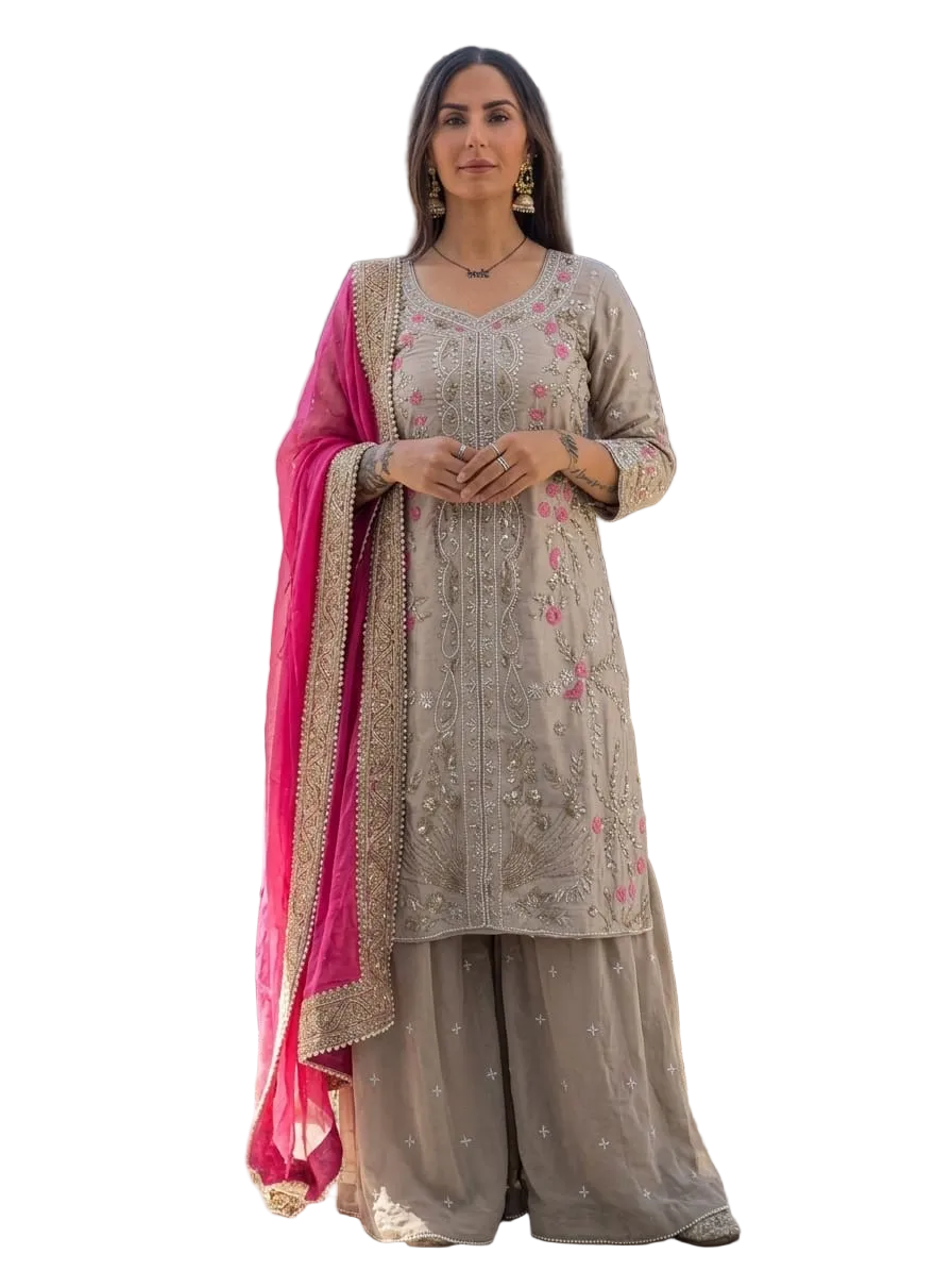 Loose Plazzo Style Suit