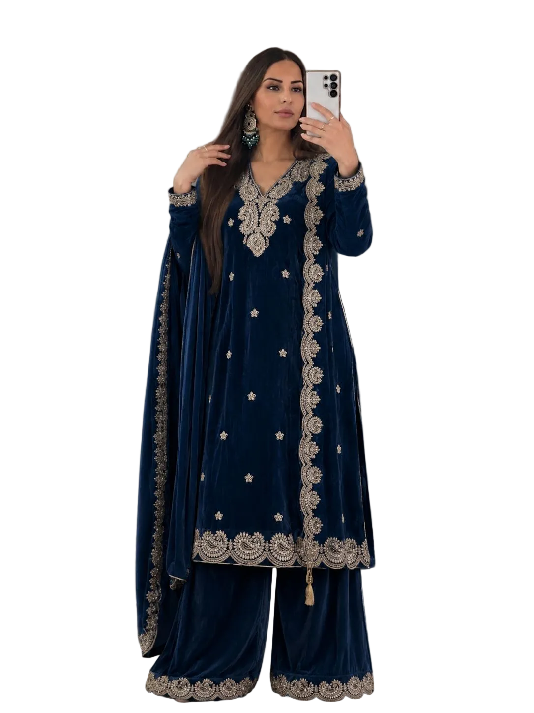 Mirror E Noor Velvet