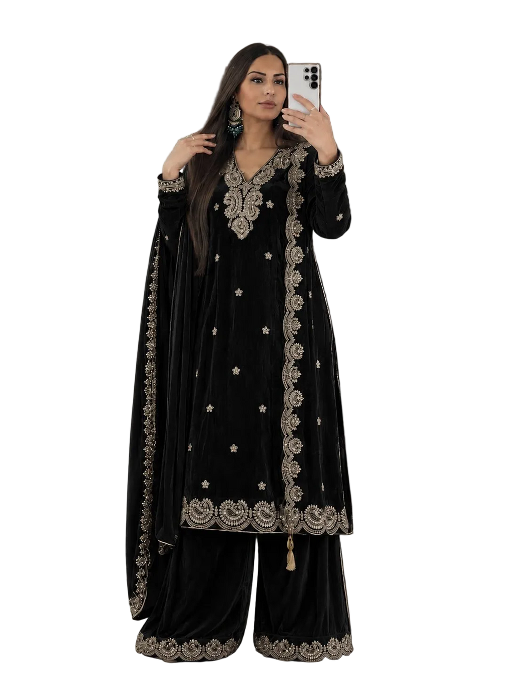 Mirror E Noor Velvet
