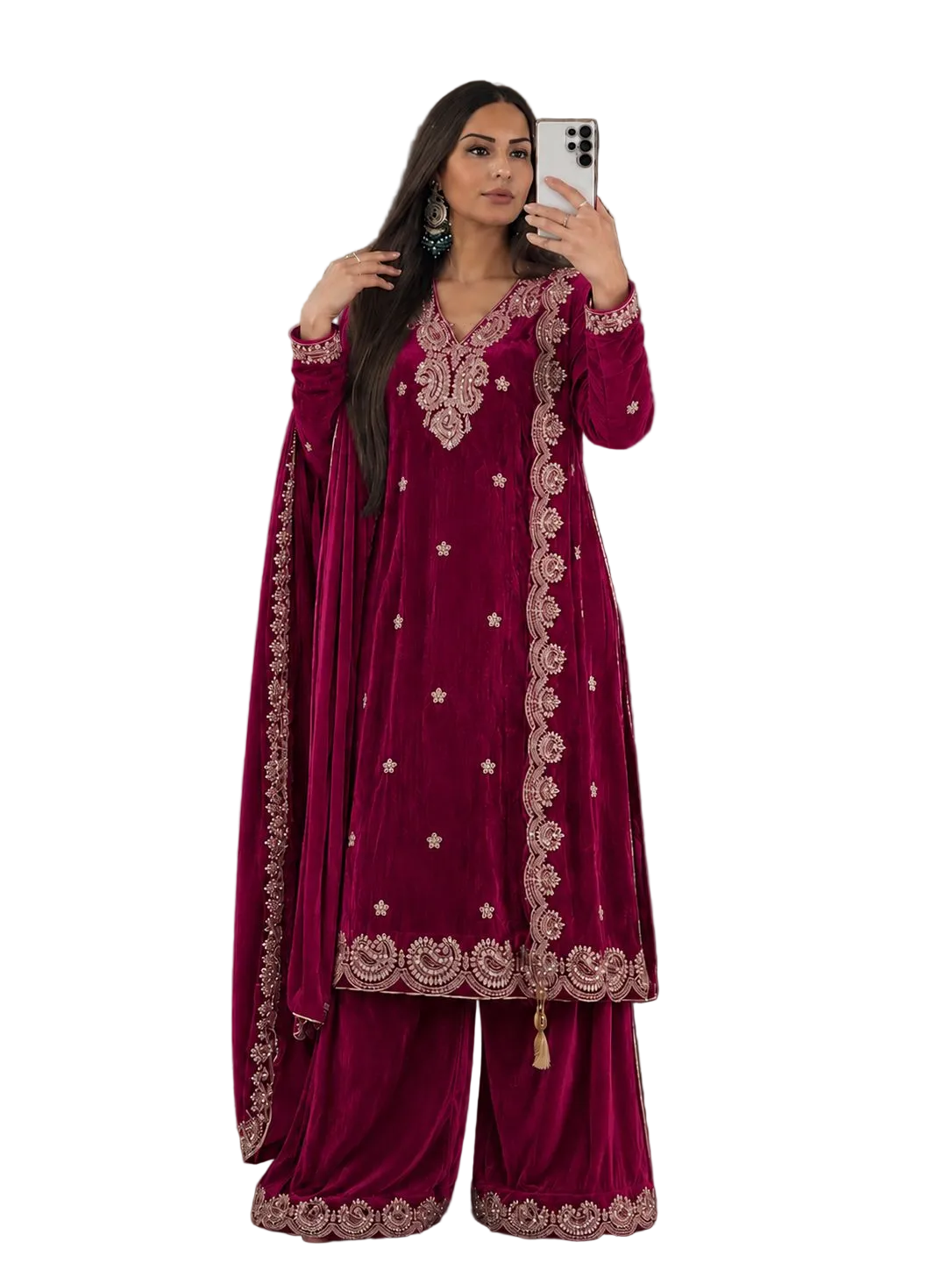 Mirror E Noor Velvet
