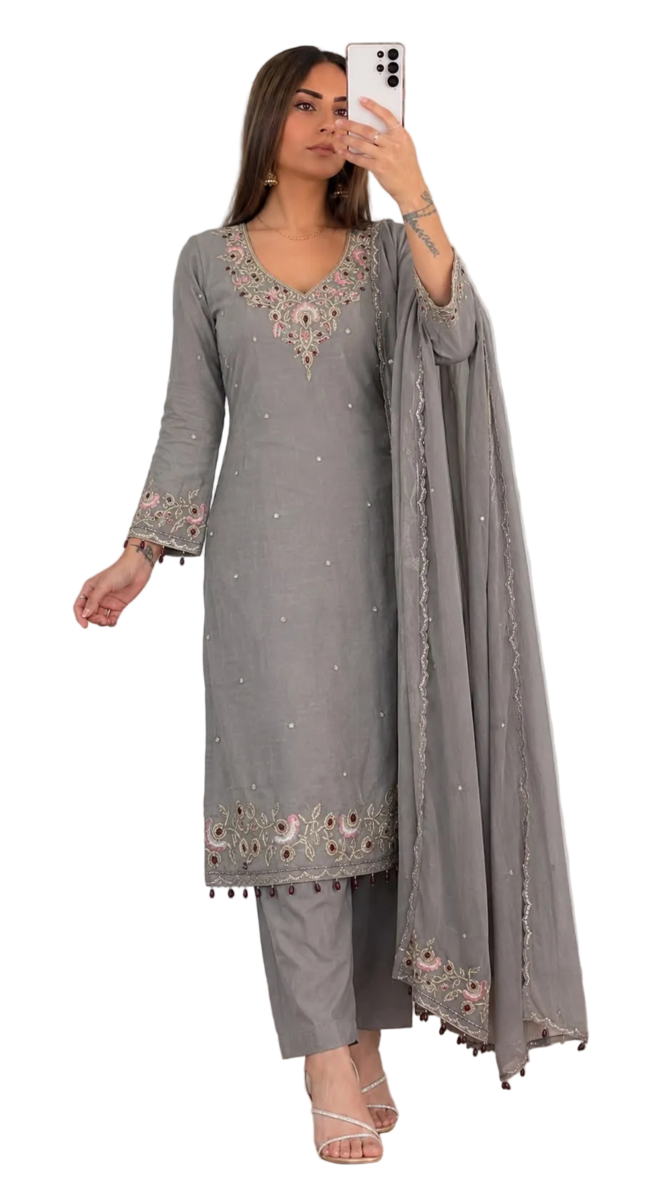 Super Simple Designed Plazzo Pant Suit