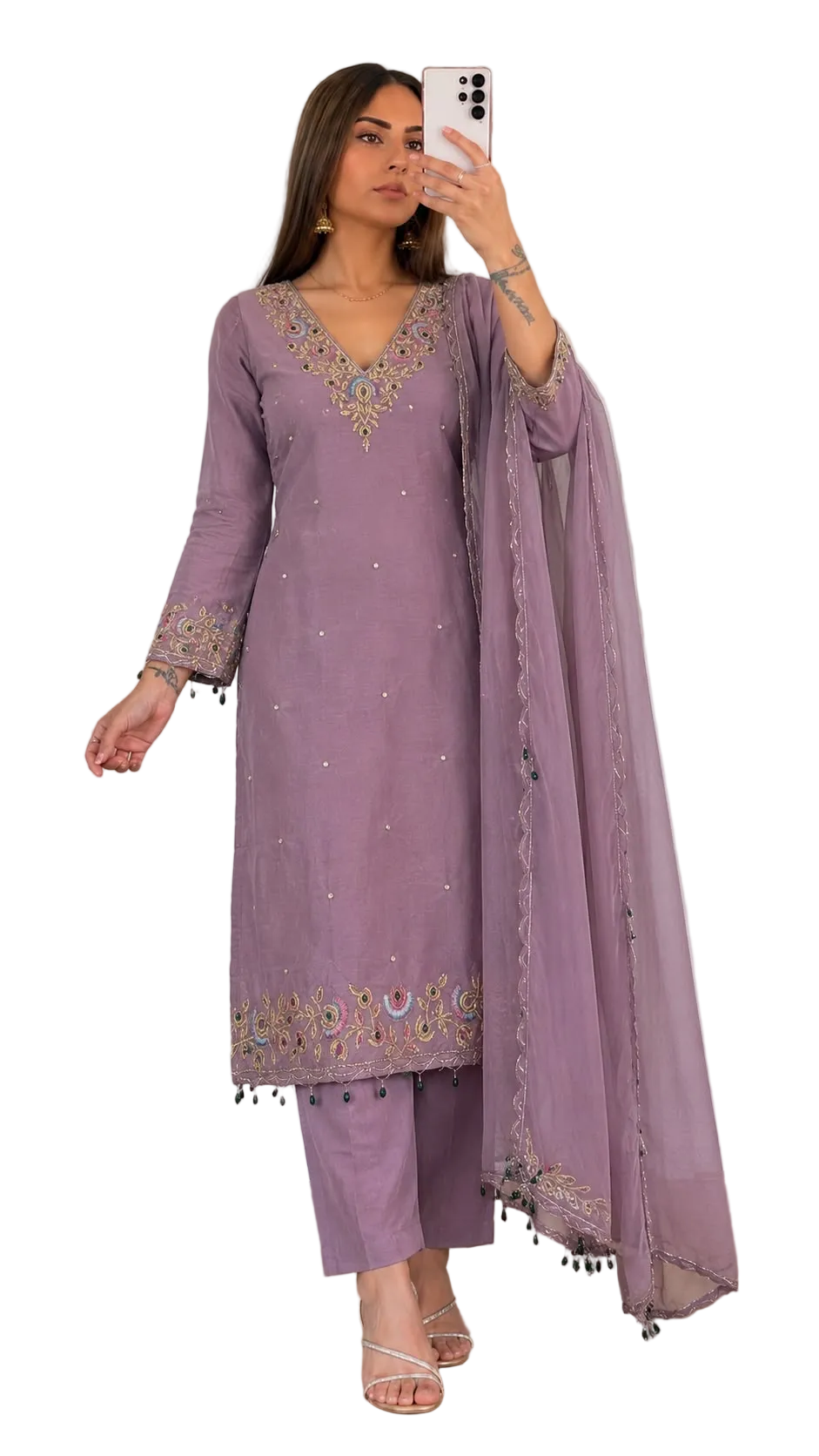 Super Simple Designed Plazzo Pant Suit