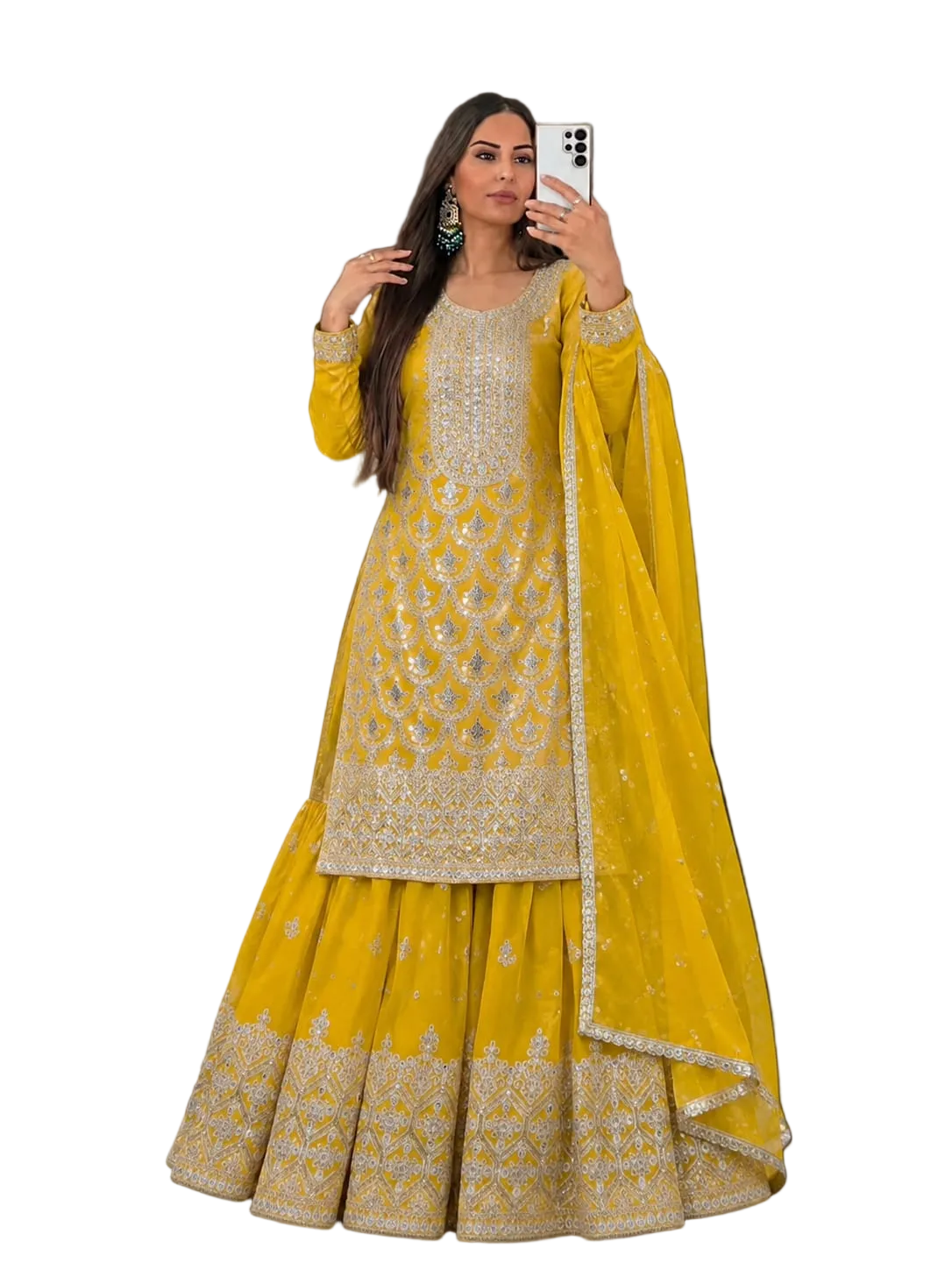 Yellow Blooming Comfort Lehenga
