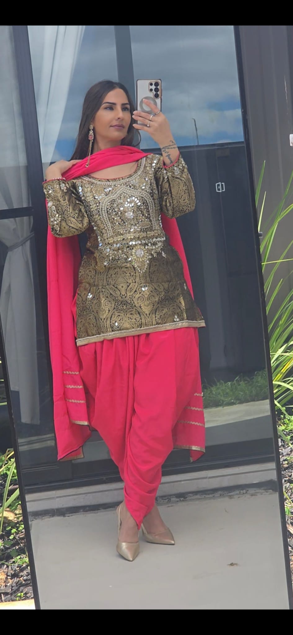 Fashionable Dhoti Style