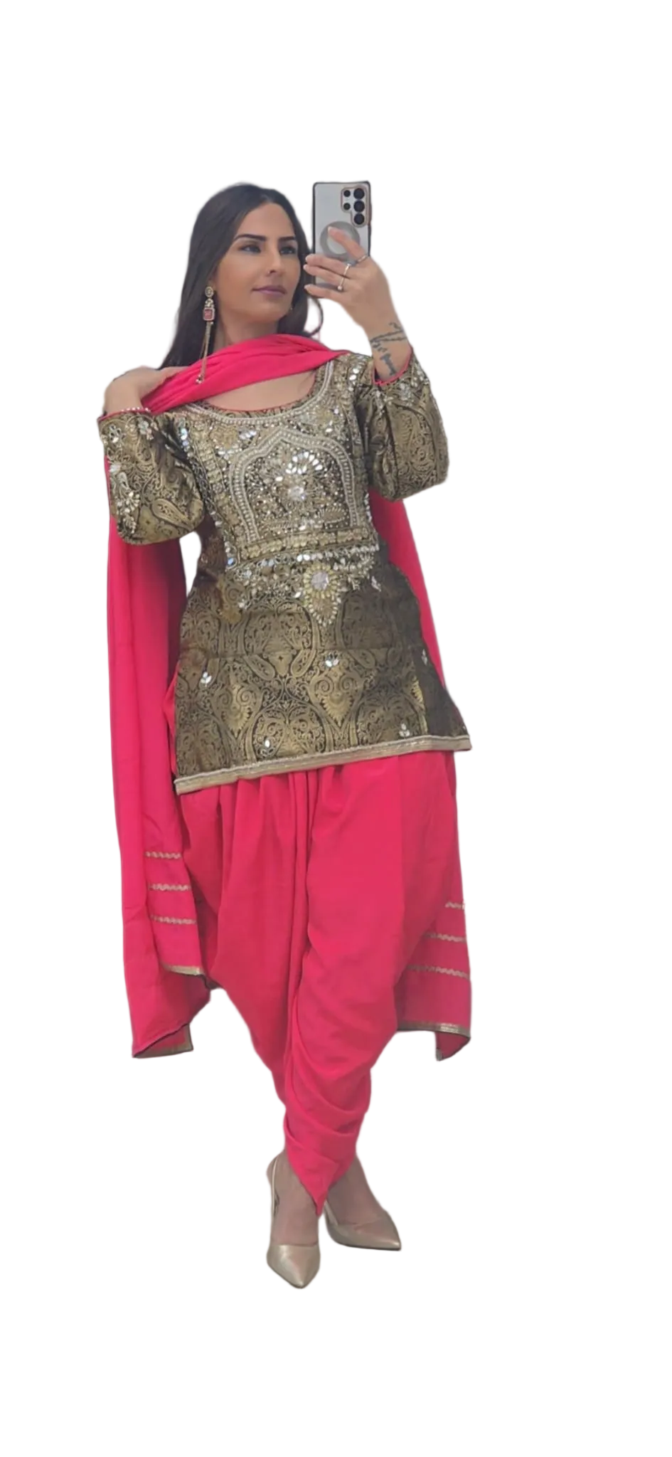 Fashionable Dhoti Style