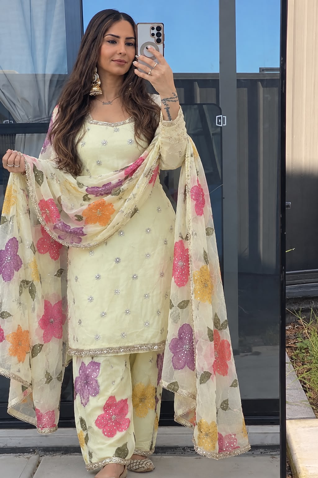 Floral Salwar Suit