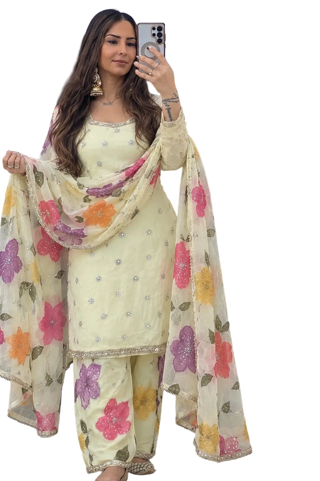 Floral Salwar Suit