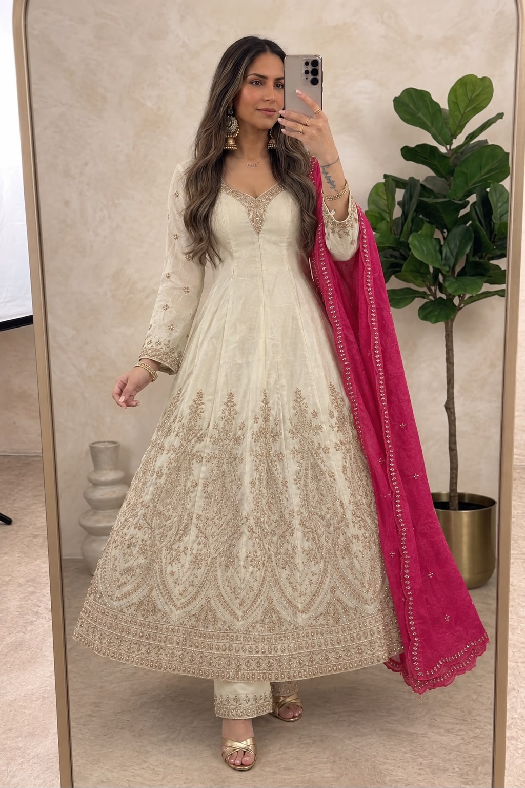 Handcrafted Anarkali