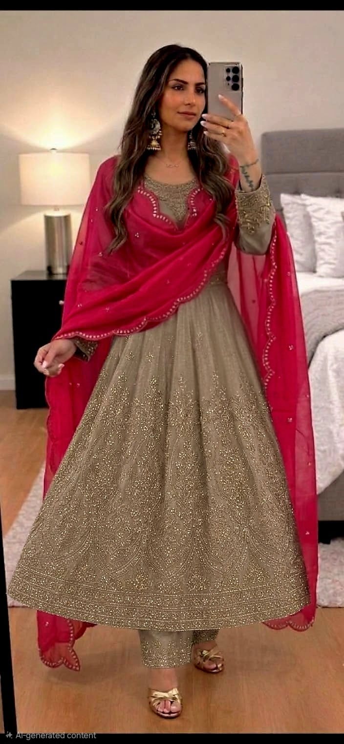Handcrafted Anarkali