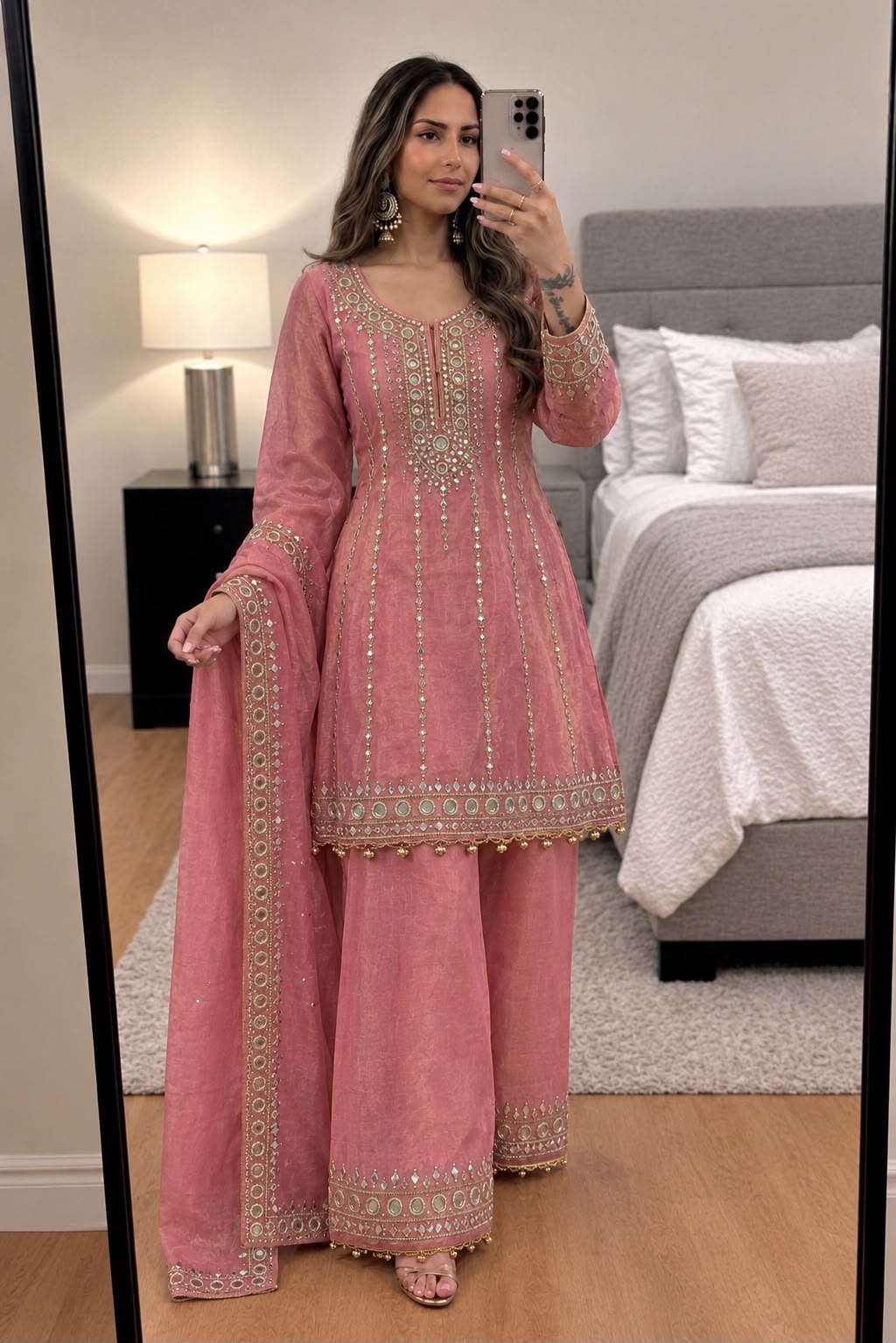 Pink Mirror Glam