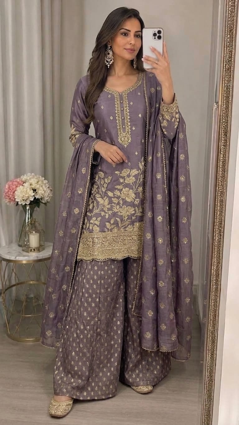 Banarasi Silk Sharara