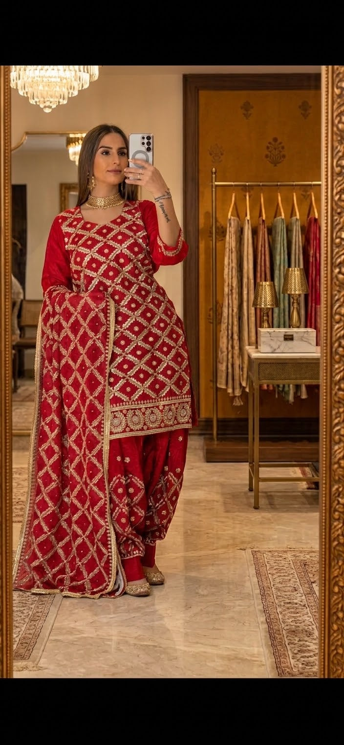 Heavy Handcrafted Party Wear