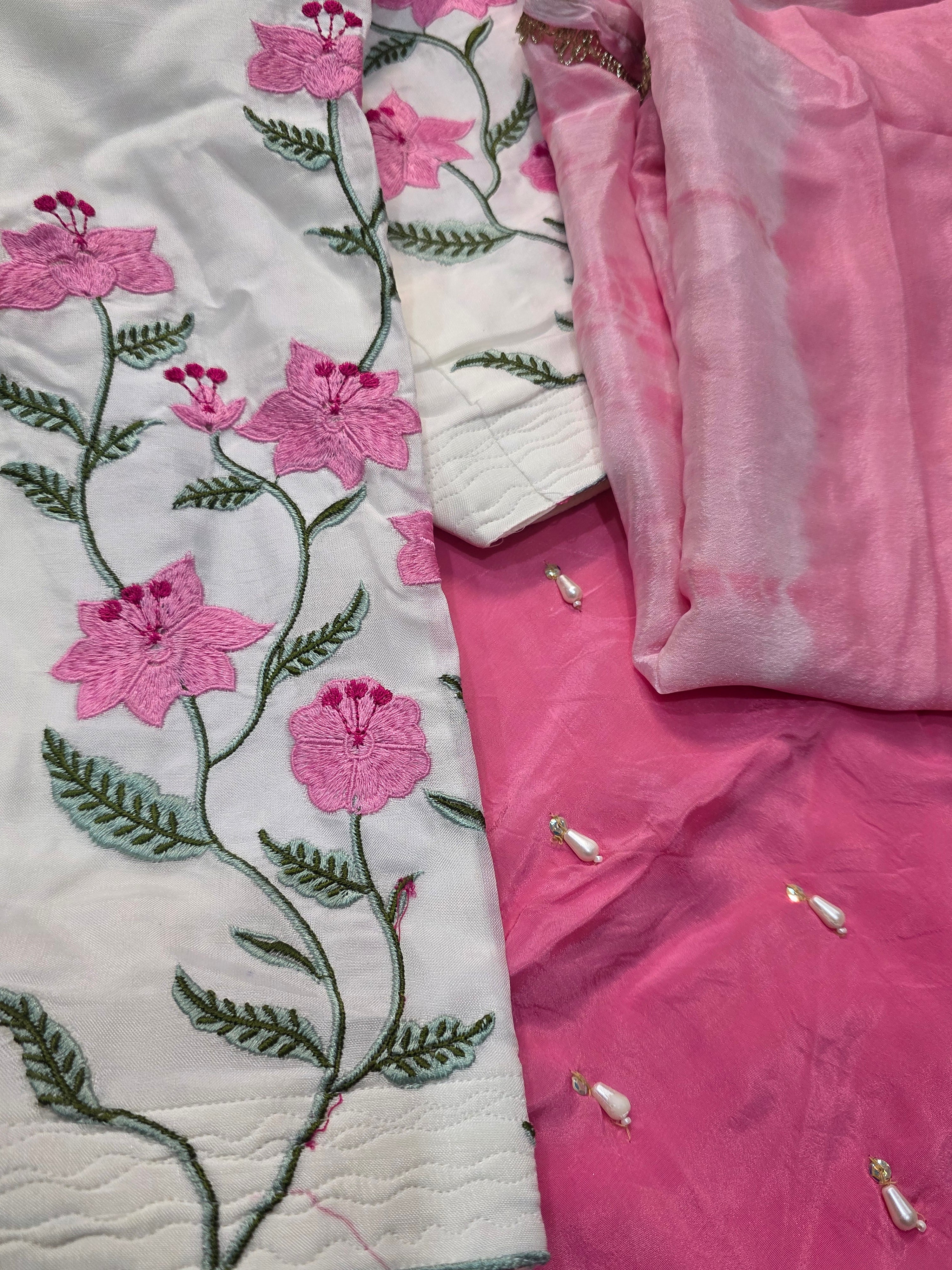 Simple&Elegant Thread&Pearl Embroidery