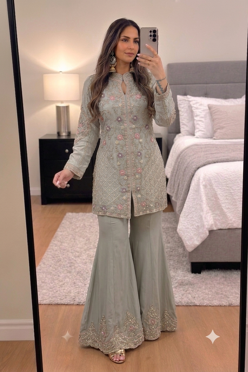 Chiffon Thread&Pearl Stunner
