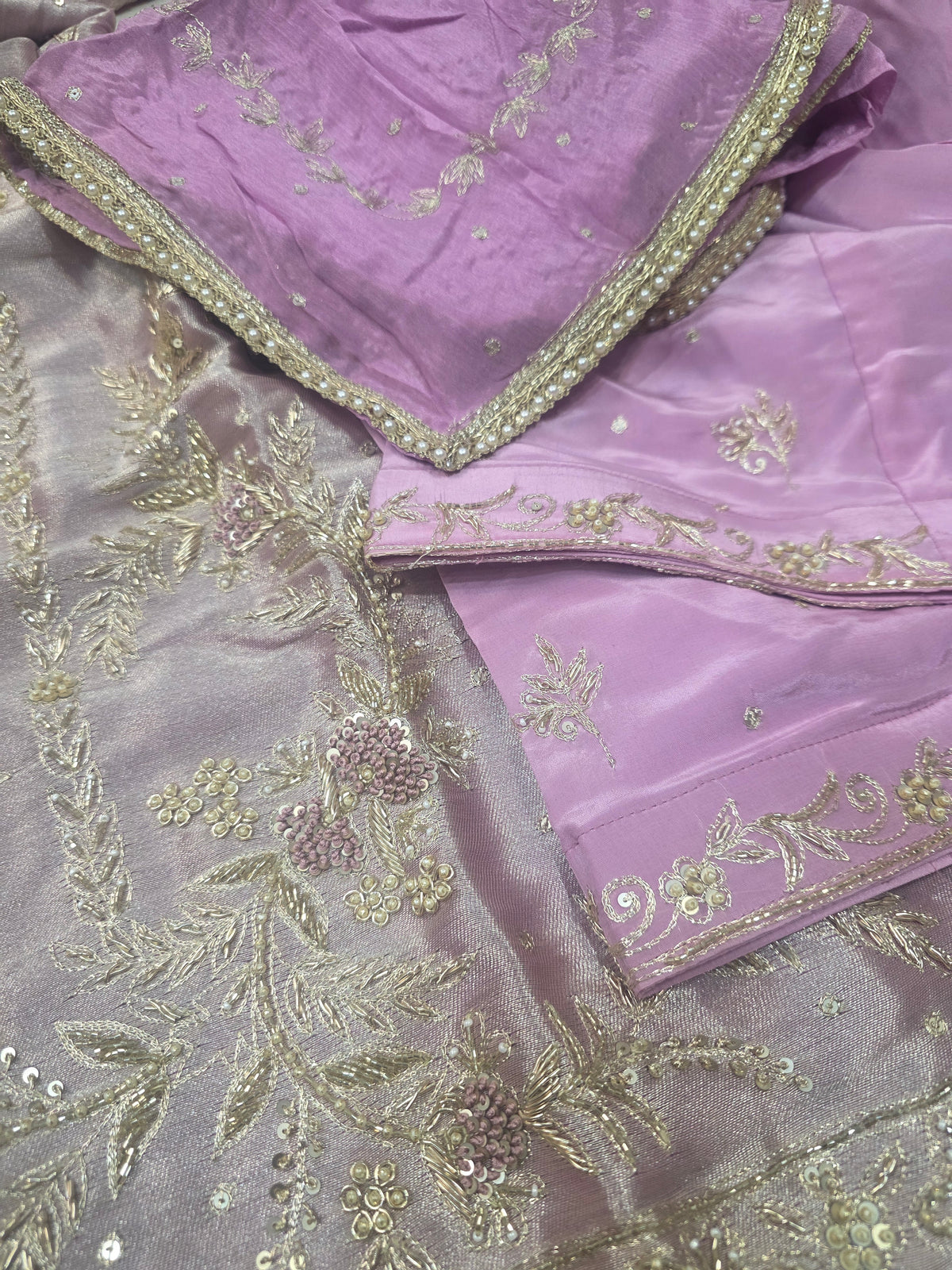 Giraffe Silk Crepe Combination