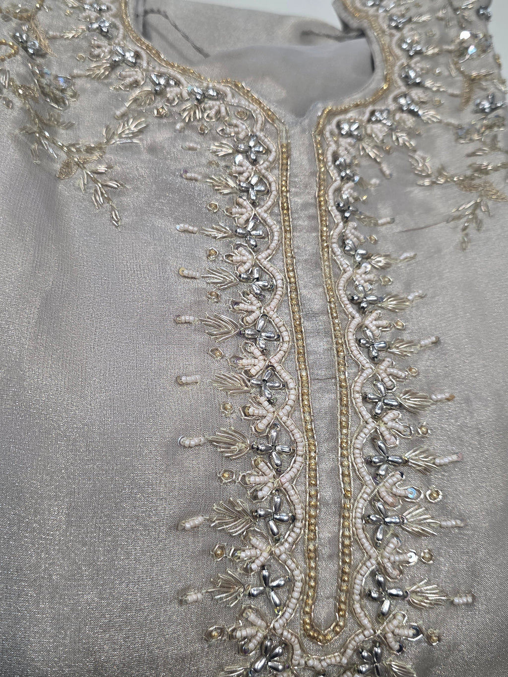 Silk&Dabka With English Colour