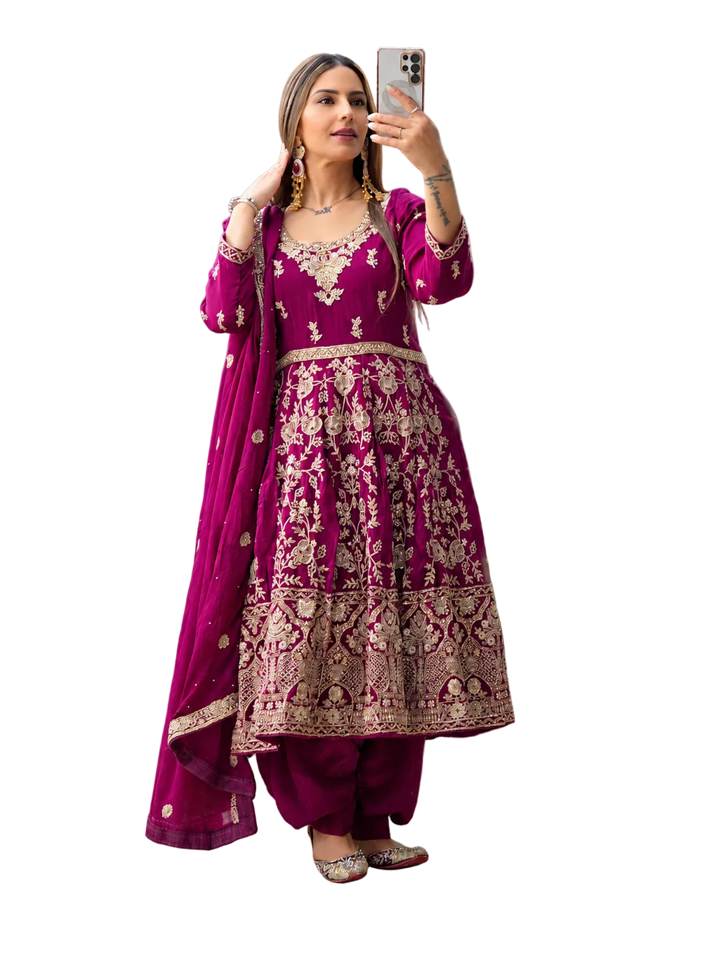 Elegant Sardari Suit