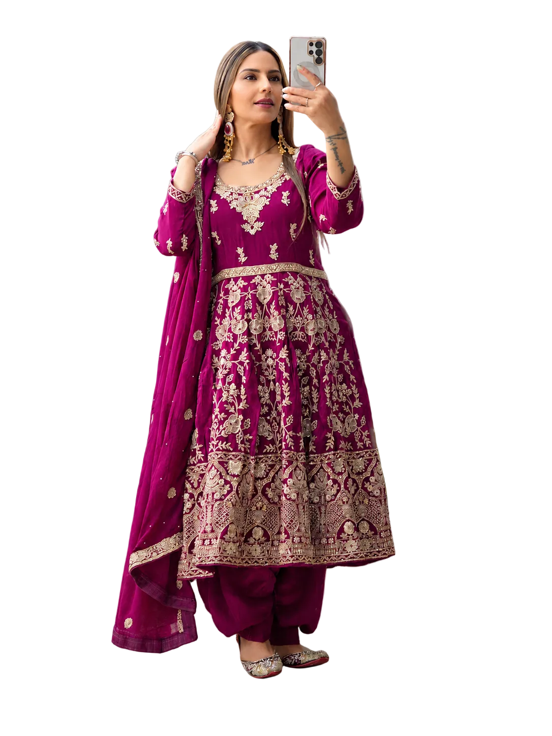Elegant Sardari Suit