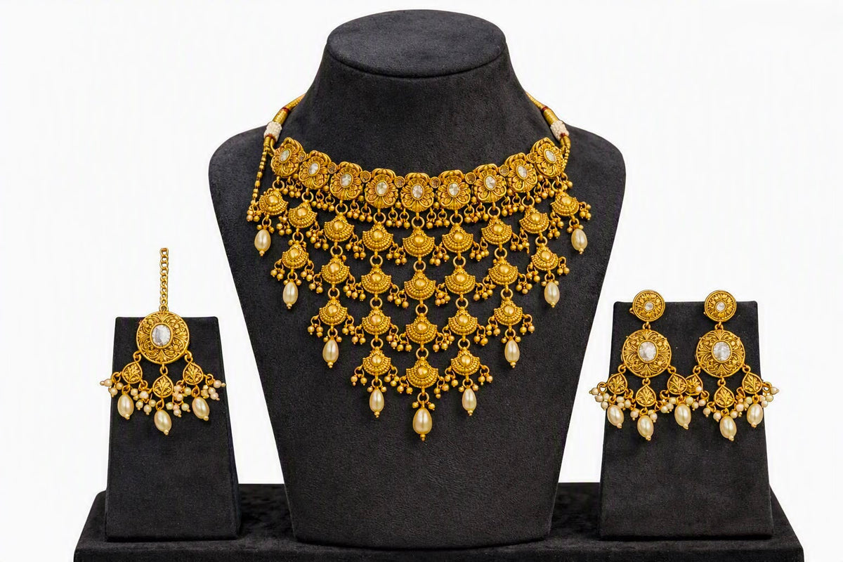Waterfall  Pearl Drop Set