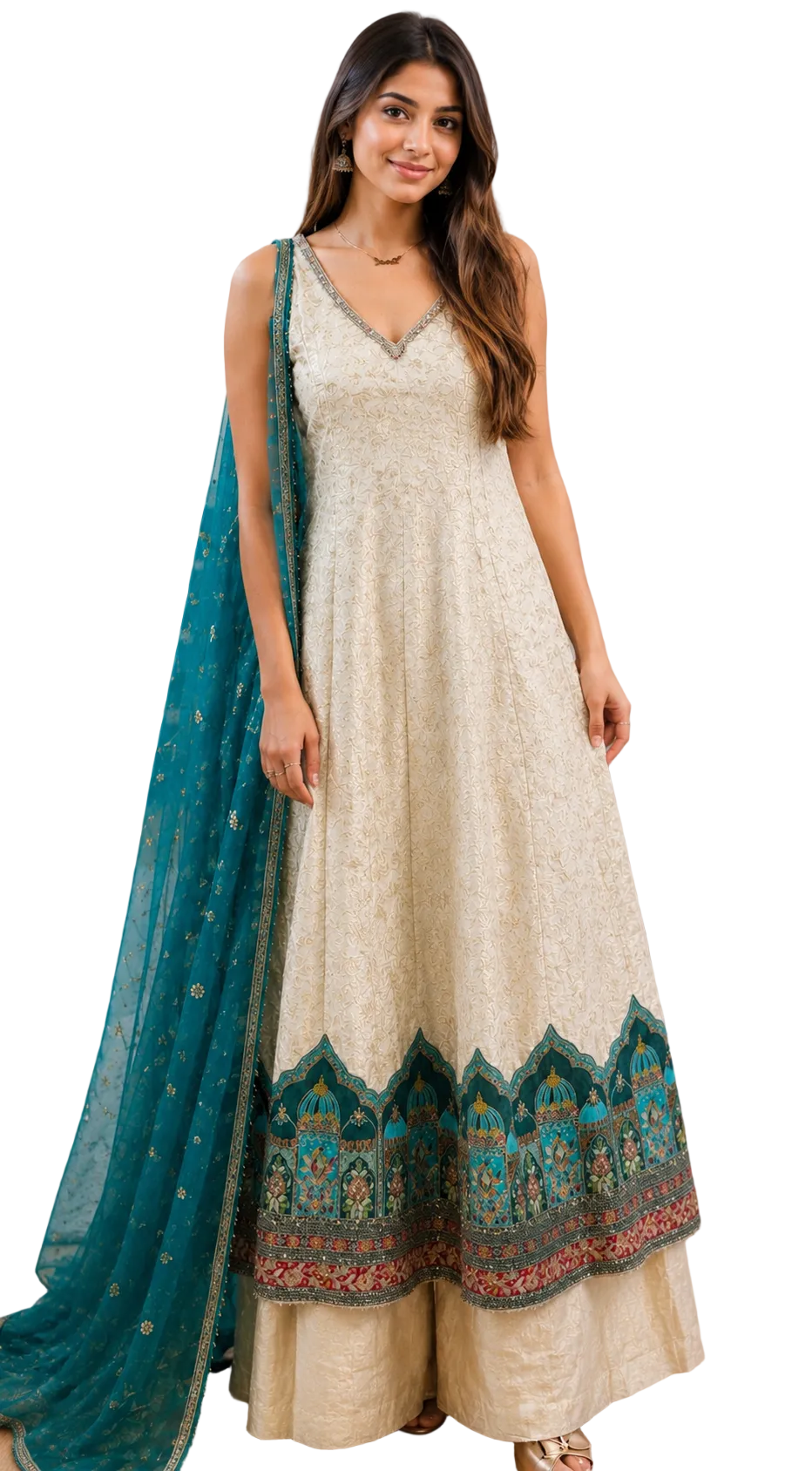 Frock With Loose Plazzo