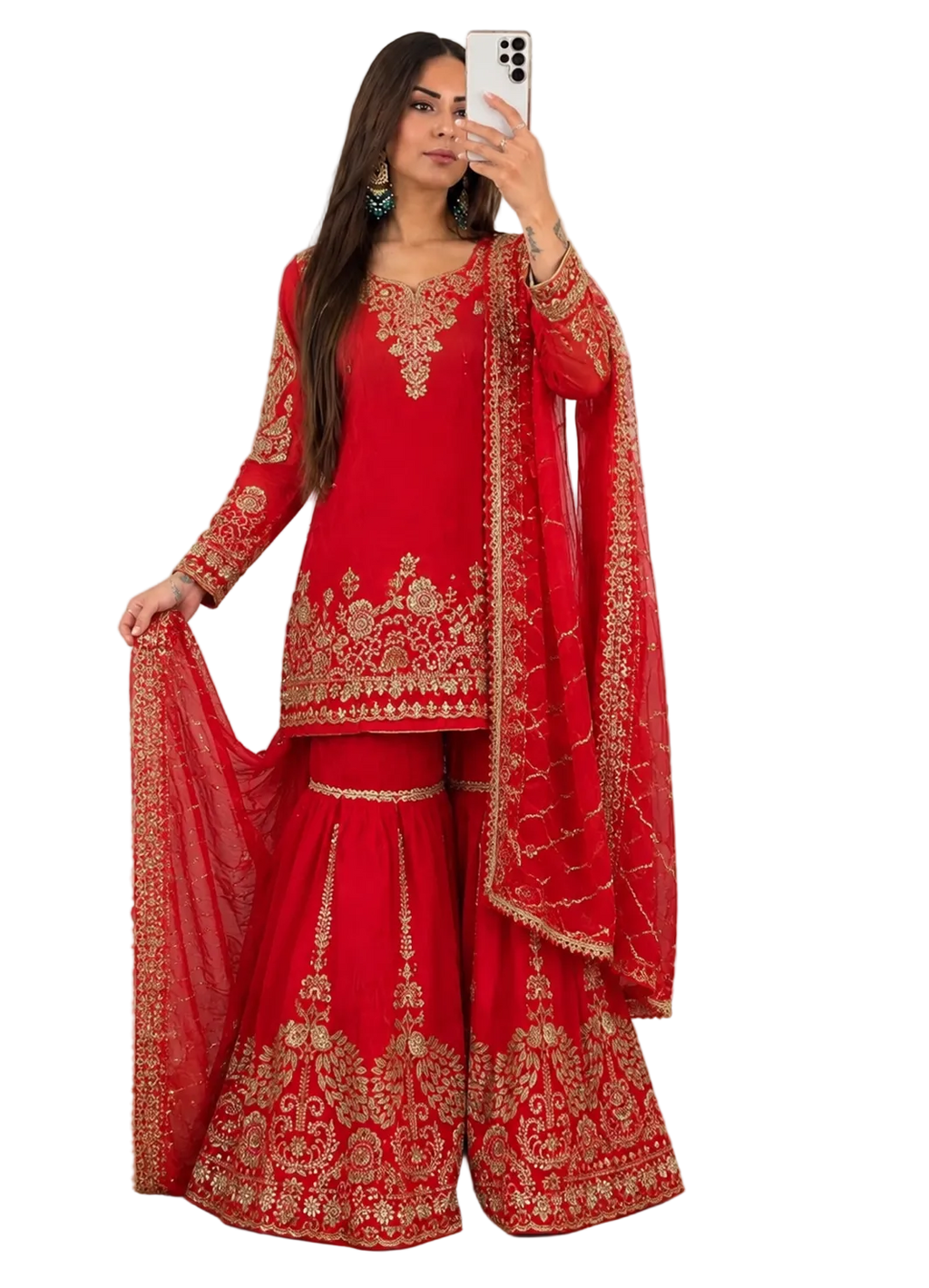 Trending Morni Handcrafted Garara