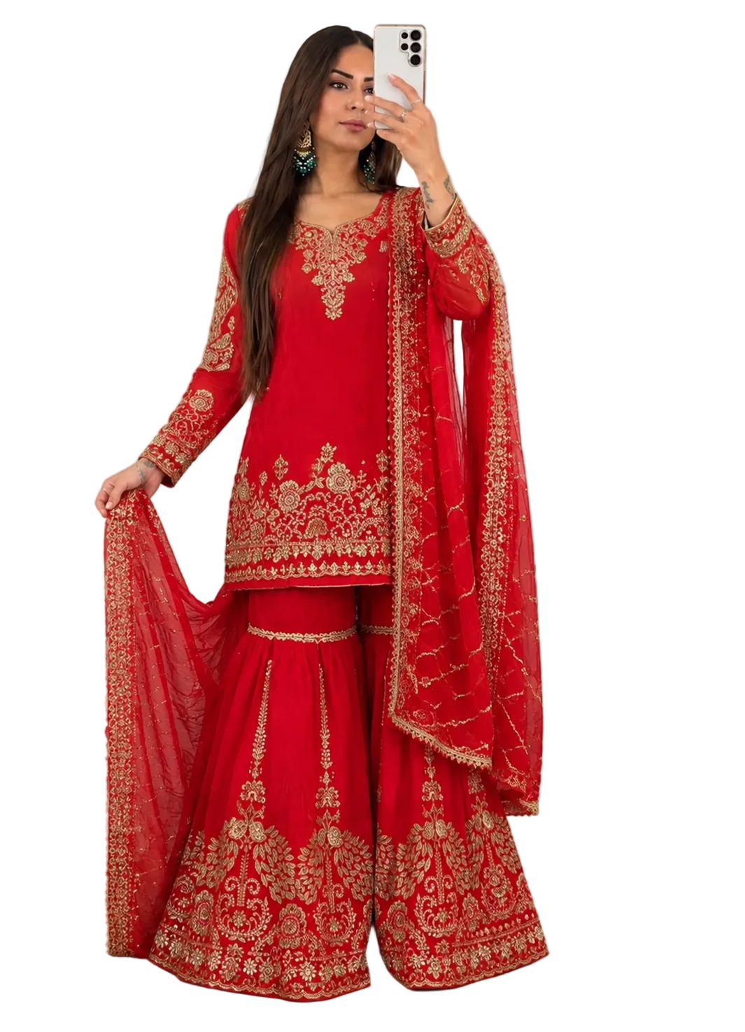 Trending Morni Handcrafted Garara