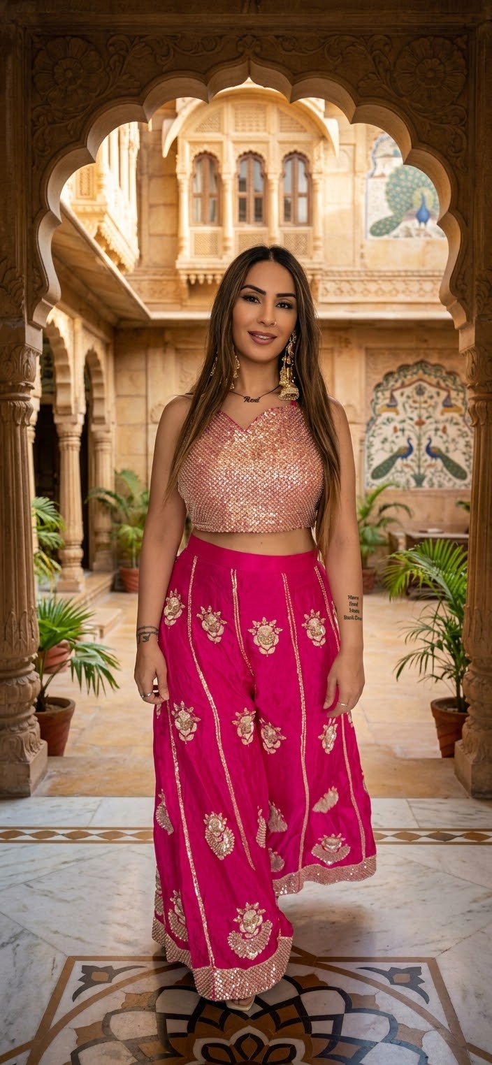 Indo-Western 4-Piece Set
