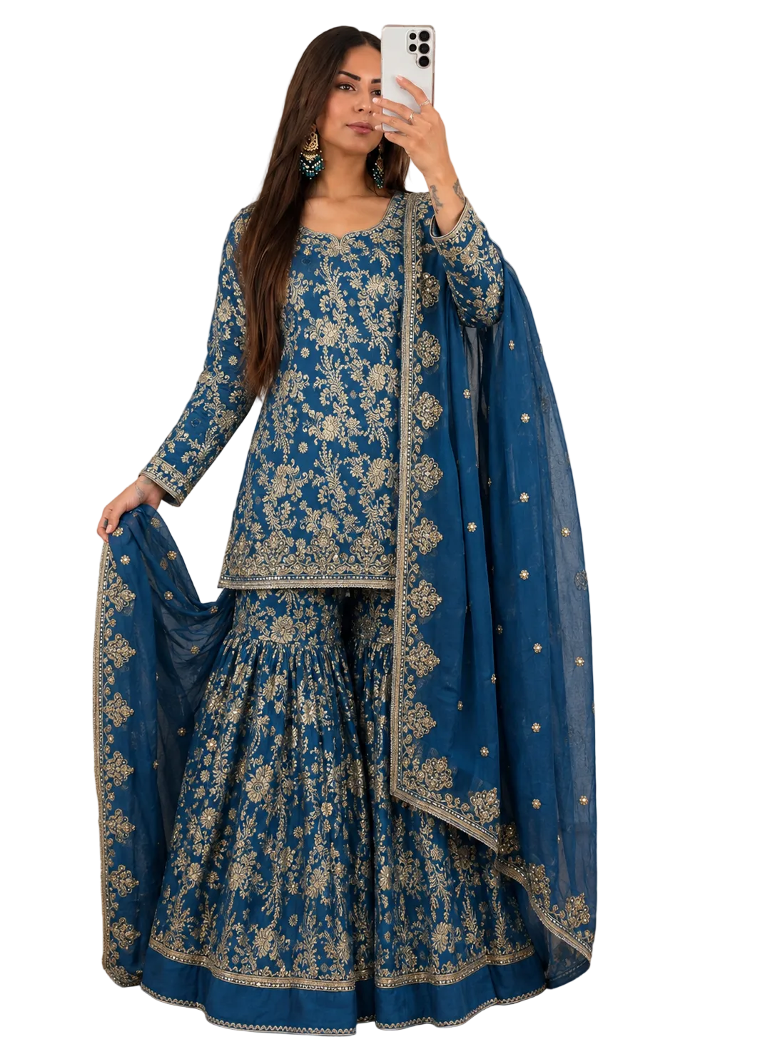 Banarasi Silk Garara
