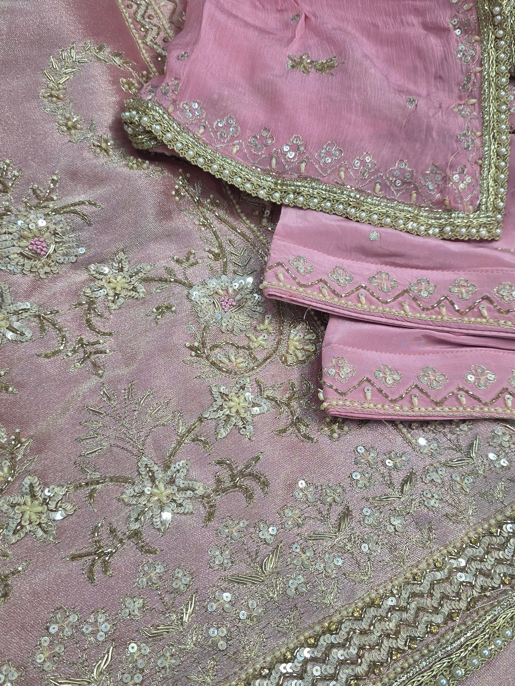 Giraffe Silk Crepe Combination