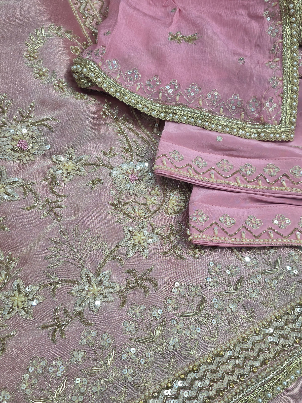 Giraffe Silk Crepe Combination