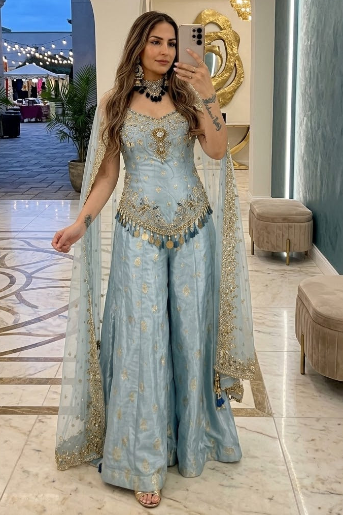 Fairytale Light Blue Dress