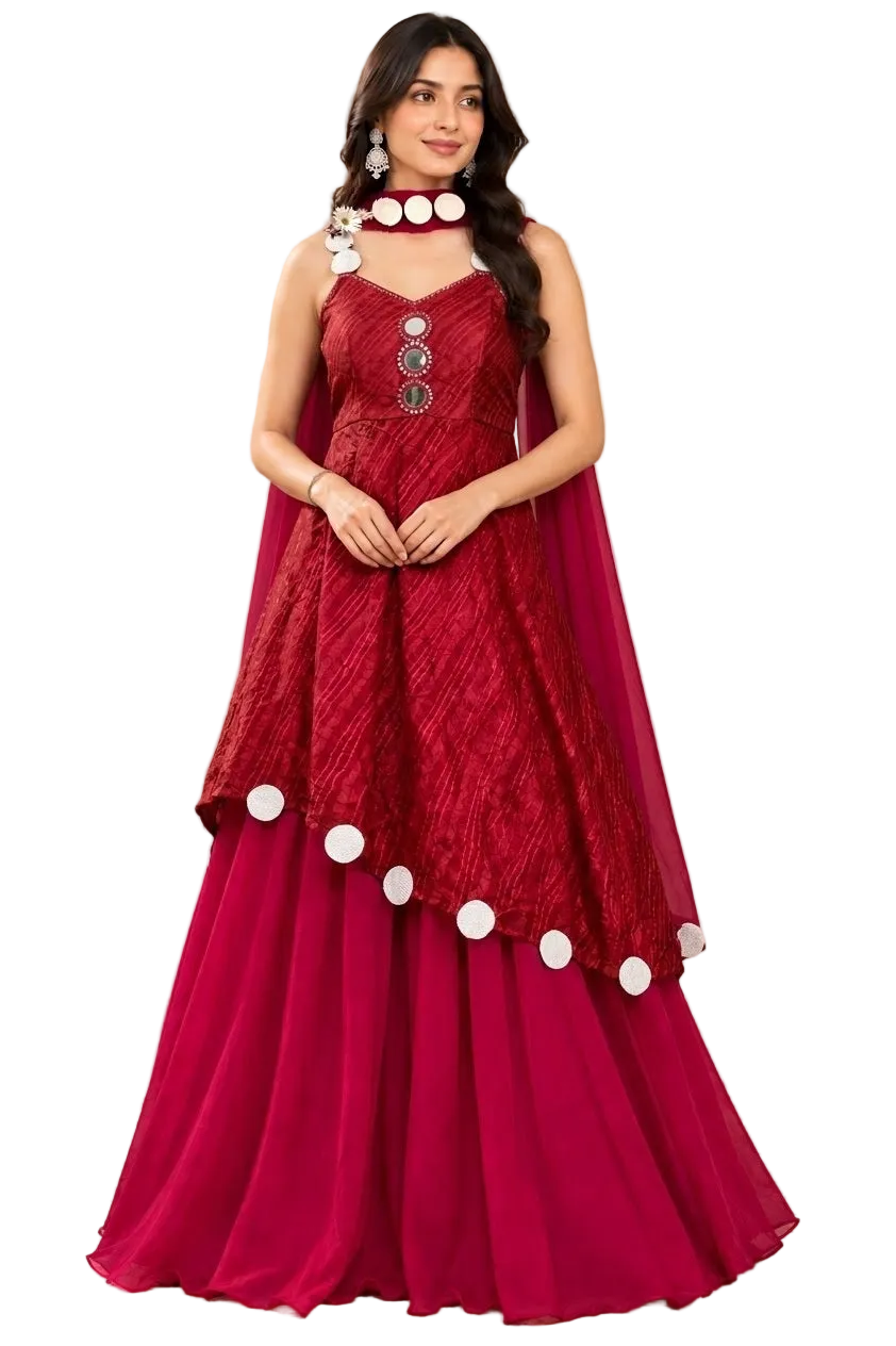 Red Satin FendiSilk