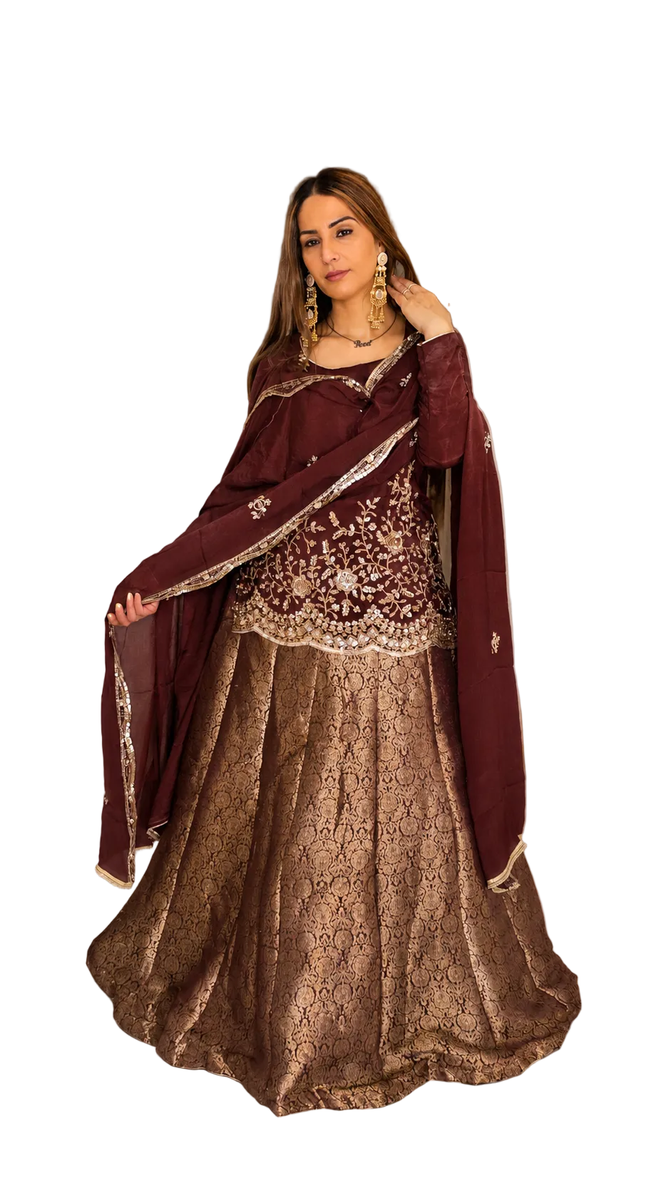 Brocade Brown Beauty