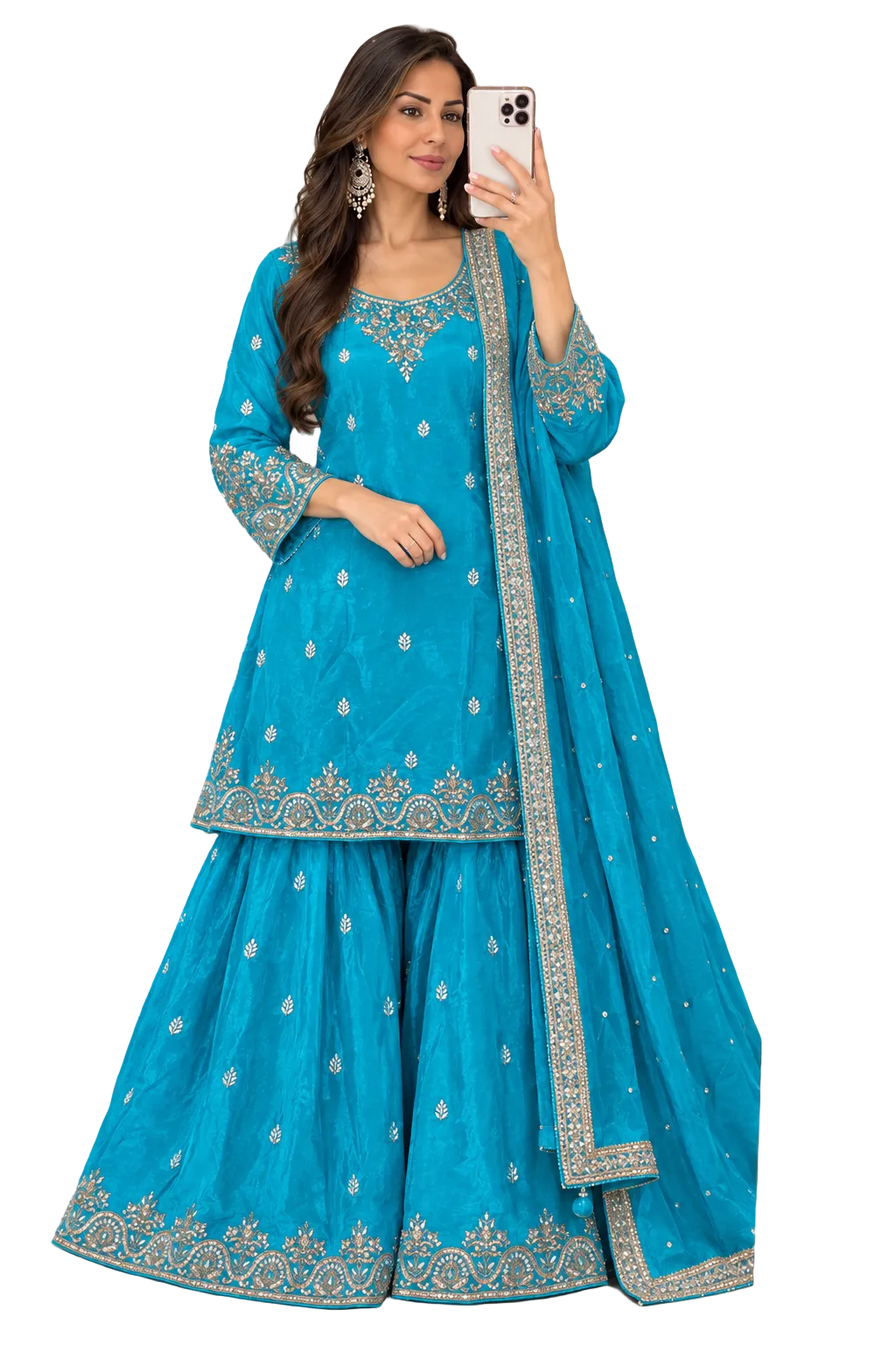 Handcrafted Sharara