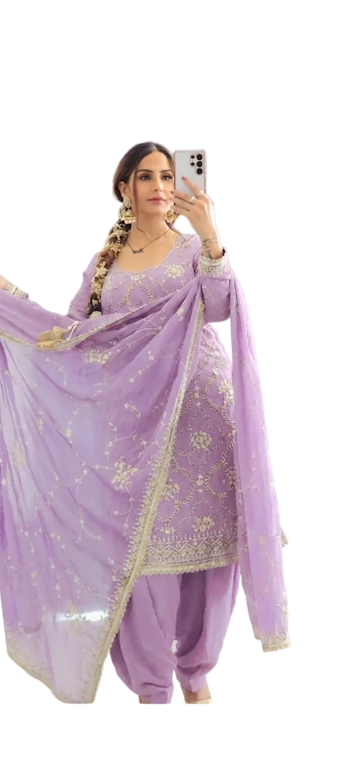 Elegant Dabka Work